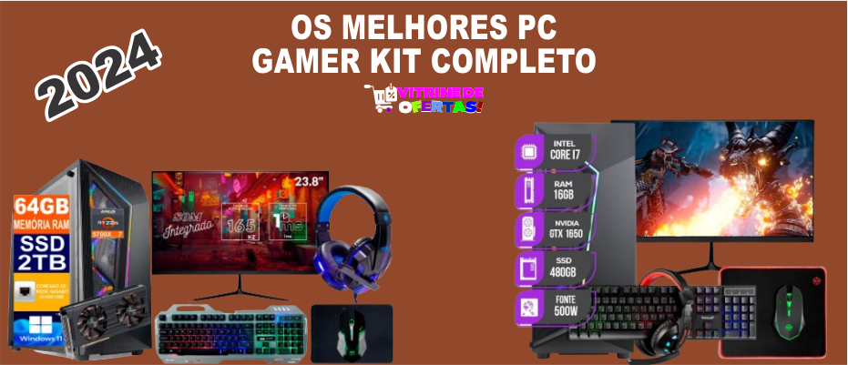 Melhores PC Gamer Kit Completo