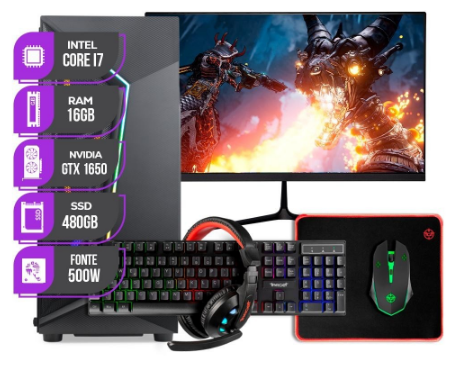 melhores PC Gamer Kit Completo