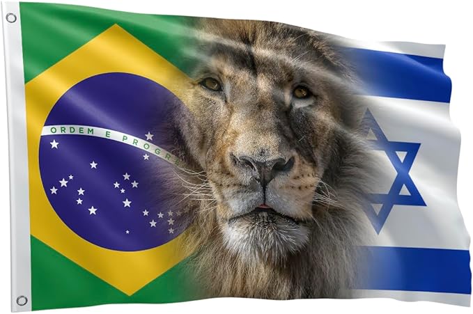 Bandeira de Israel na Amazon
