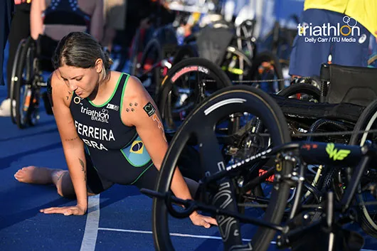 Brasil brilha no Mundial: Jéssica é bronze no Triatlo Paralímpico