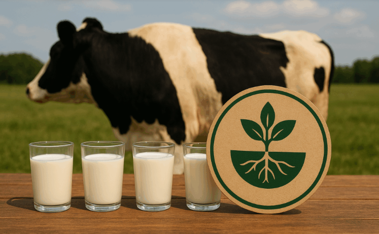 Leite Sustentável: Produção no Brasil Supera 1 Bilhão de Copos