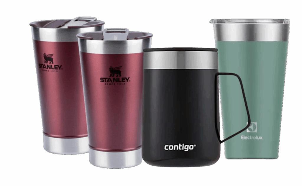 Copos Térmicos: Ofertas Imperdíveis! Stanley, Electrolux e Mais