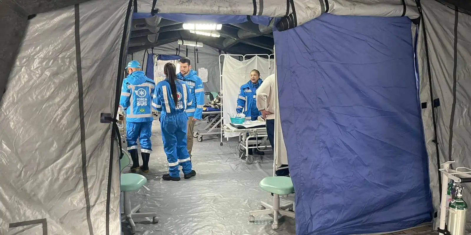 Tornado no Paraná: Saúde envia Força Nacional do SUS para Rio Bonito do Iguaçu