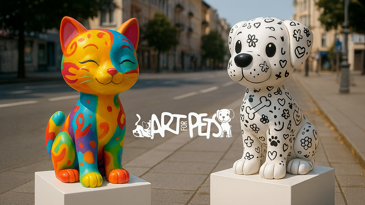Art for Pets terá leilão beneficente em prol da causa animal em São Paulo