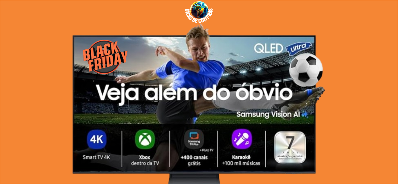 Samsung Vision AI TV OLED 55" com Desconto na Black Friday
