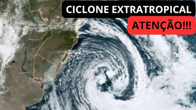 Ciclone Atinge o Sul e Sudeste com Ventos Fortes e Alerta Máximo