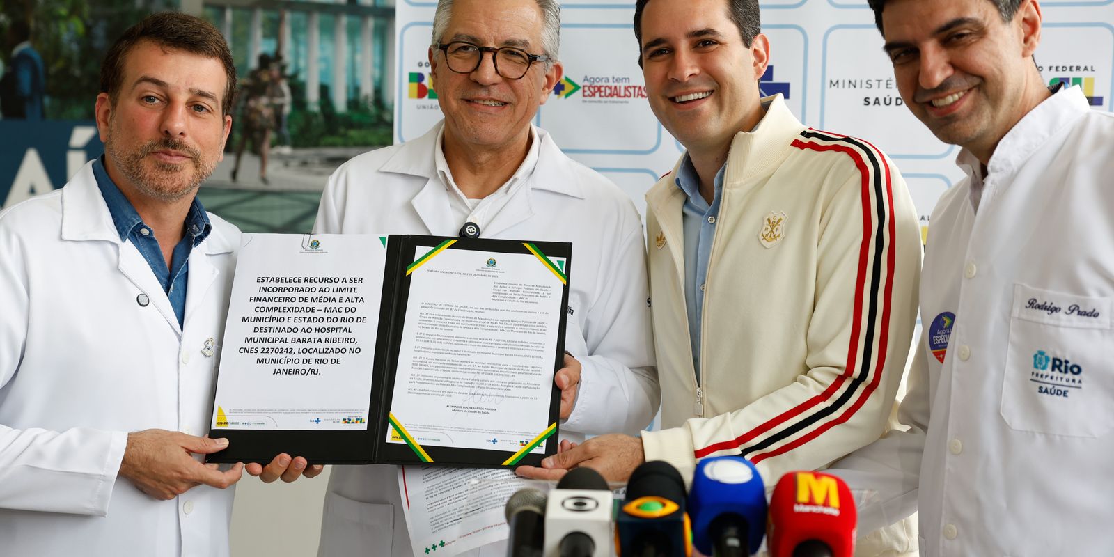 Governo e Prefeitura do Rio Impulsionam Saúde com Novas Estruturas Hospitalares