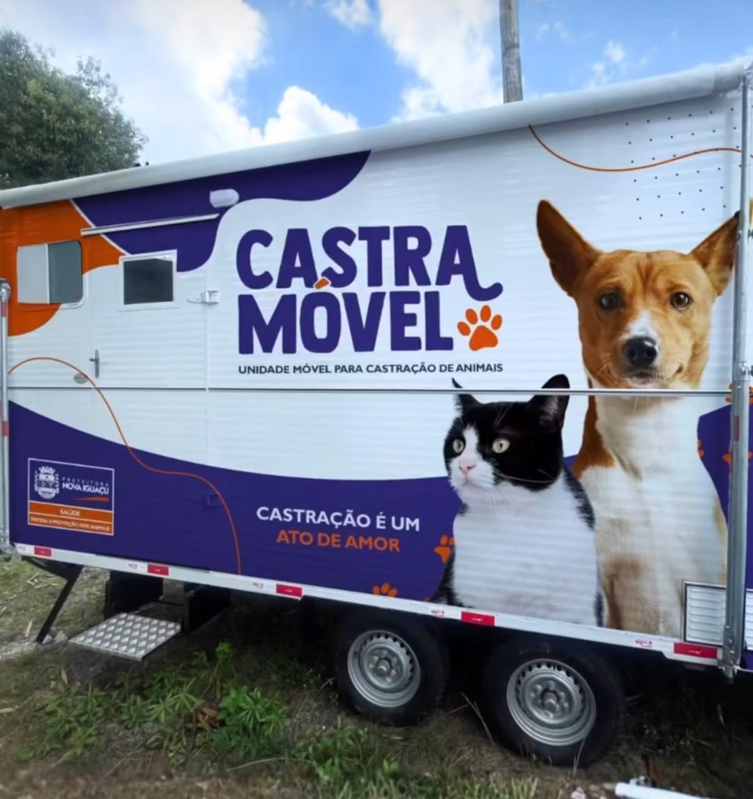 Unidade Móvel de Castração: Nova Iguaçu acelera proteção animal
