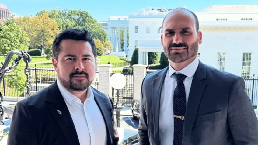 Eduardo Bolsonaro lamenta exclusão de Moraes da Lei Magnitsky