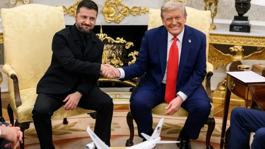 Zelensky se Encontra com Trump na Flórida para Discutir Acordo