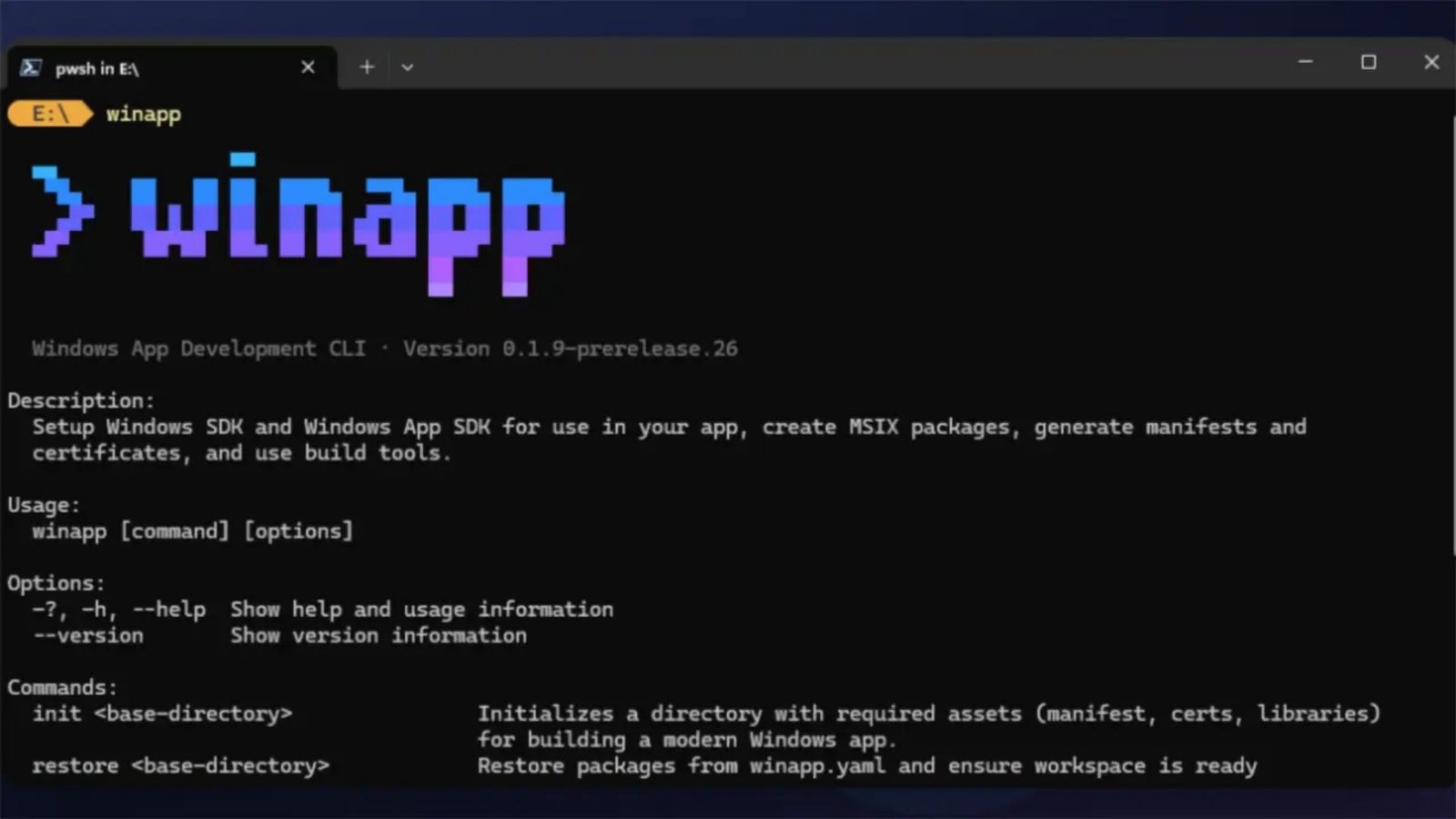Microsoft lança Winapp CLI para agilizar ampliação Windows