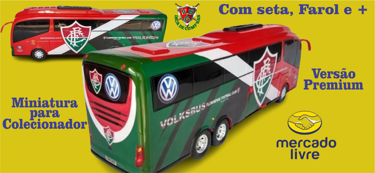 Ônibus do Tricolor na Palma da sua Mão! Excelente Qualidade