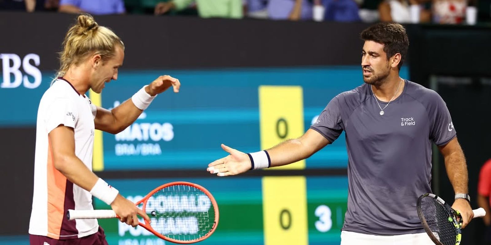 Brasileiros avançam no ATP 500 de Munique