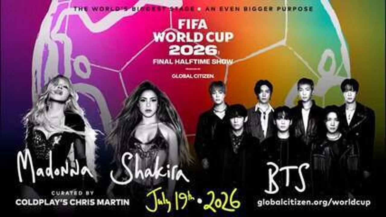 FIFA Revela Line-up Estelar para o Show do Intervalo da Final da Copa do Mundo 2026