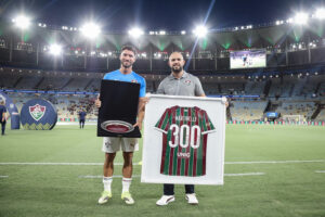 Jogadores do Fluminense Rumo às 300 Partidas