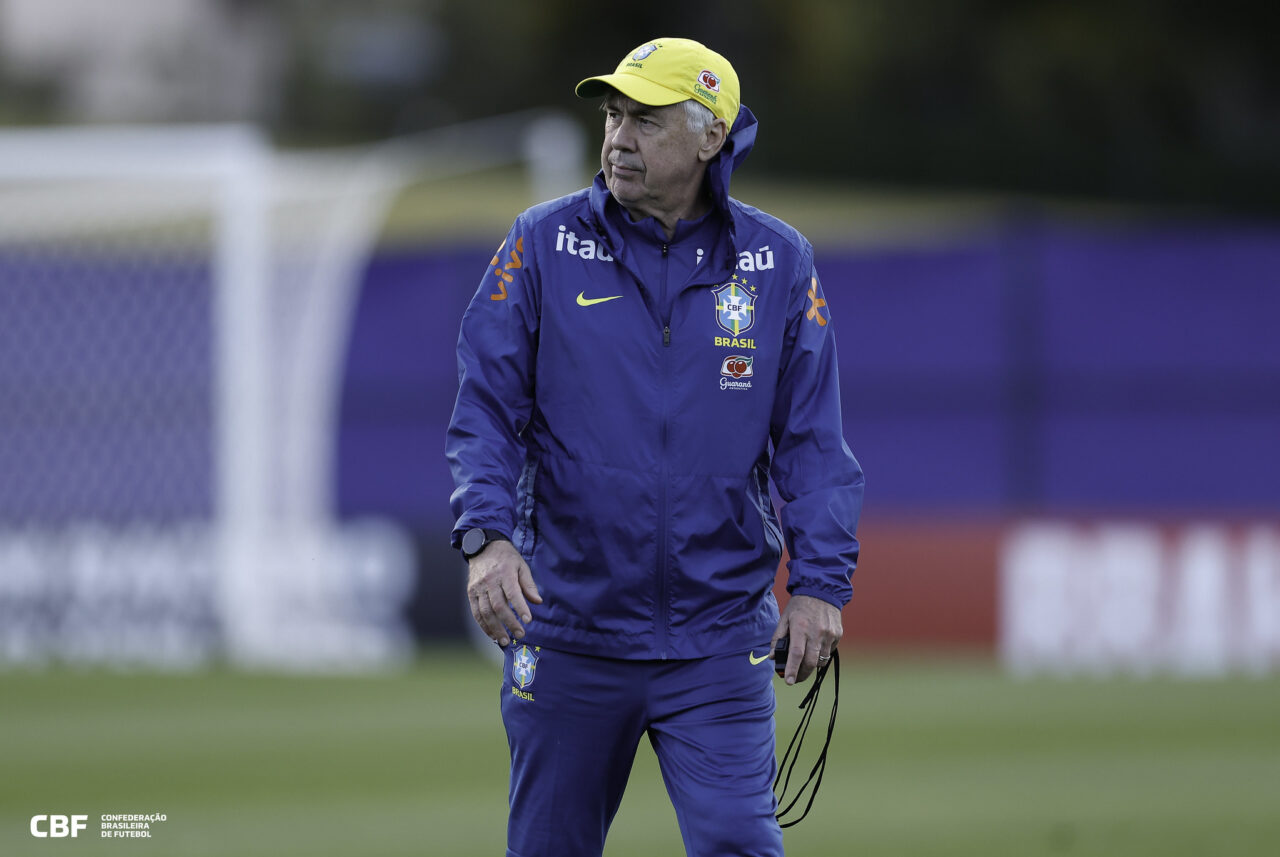 Ancelotti deve anunciar a Escalação do Brasil hoje