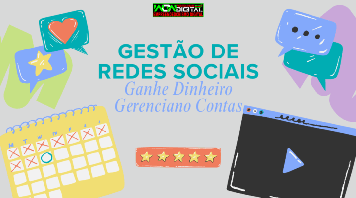 Gestão de Redes Sociais: Ganhe Dinheiro Gerenciando Contas