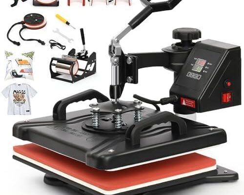 Análise Completa da Prensa Térmica 8 EM 1: A Solução Ideal para Estampar Camisetas, Canecas e Muito Mais!