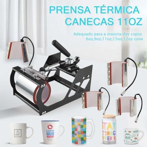         Prensa Térmica Para Sublimação 10 Em 1 29x38 Cm Mecolour       