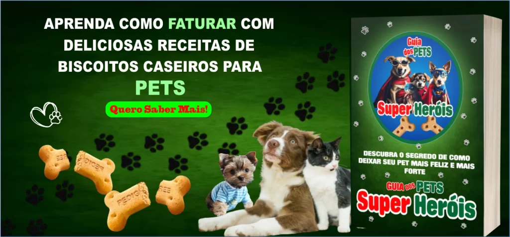 Transforme seu Pet com Alimentos Saudáveis e Lucre!
