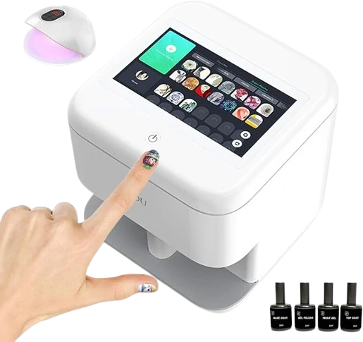 Impressora Digital de Unhas Portátil: Unhas Perfeitas em Minutos